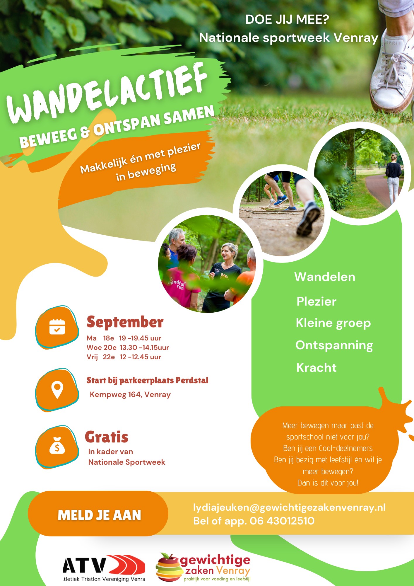 Wandelactief, doe jij (gratis) mee? Image